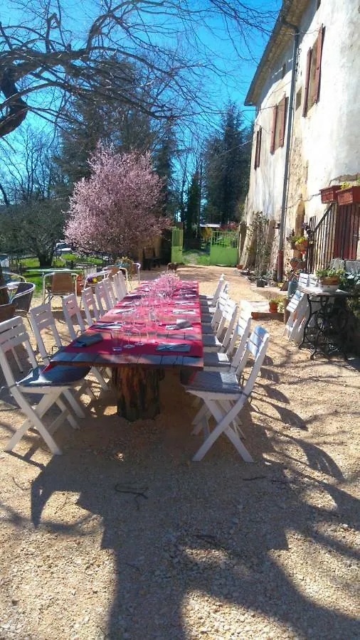 Gîtes La ferme accrochée à la colline Lagorce  Hébergement de vacances Lagorce (Ardeche)
